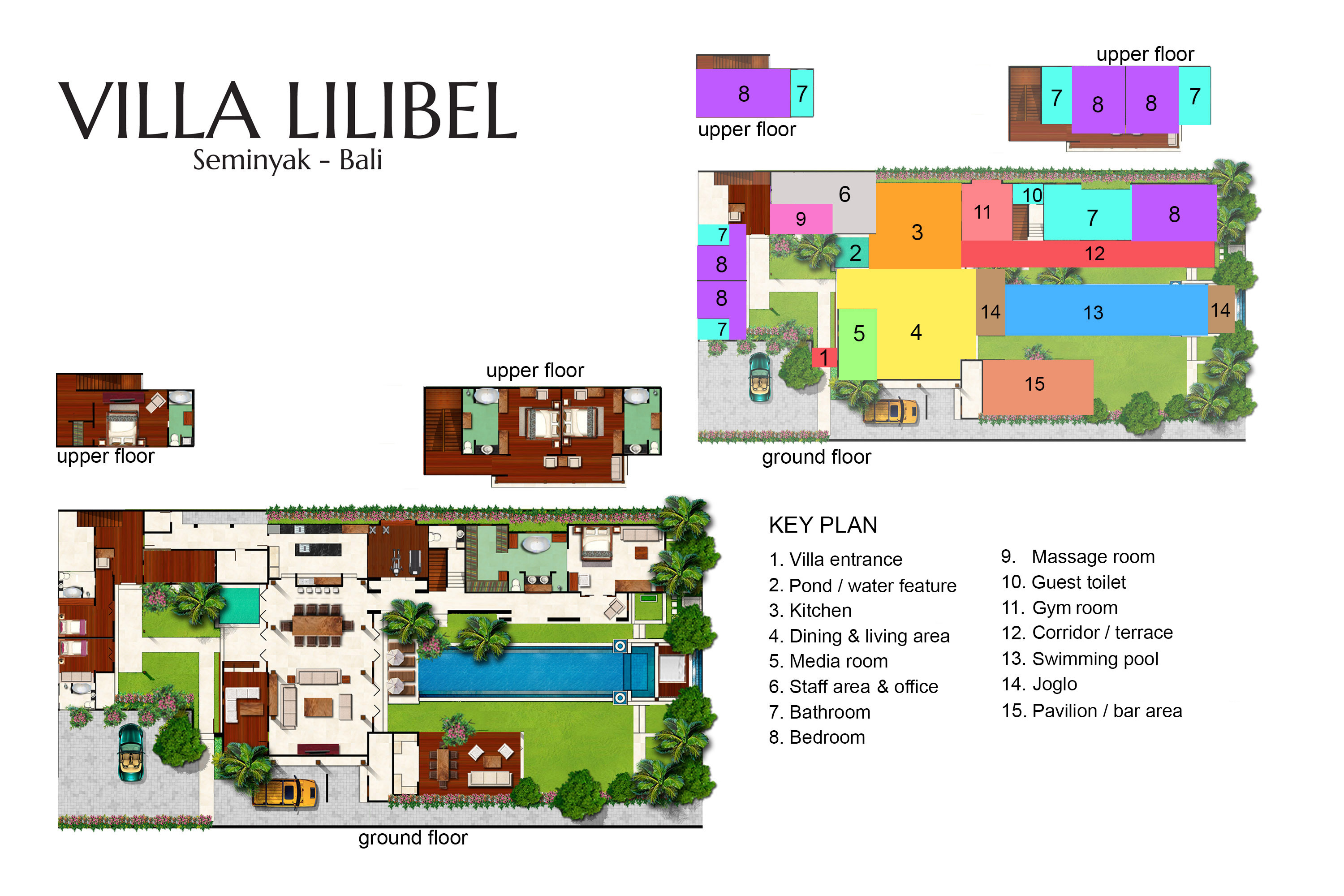 Villa Lilibel - Floorplan